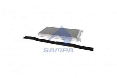 SA 027048 Радиатор отопителя MAN