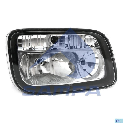 SA 201108 Фара головная прав. с коррек.регул. дальн.св.