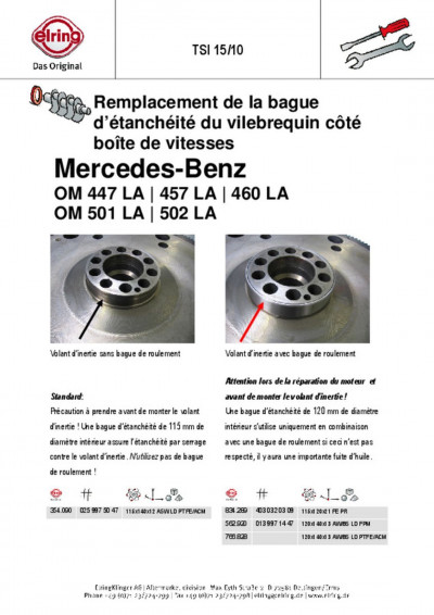 354090 Сальник коленвала задний 115*140*12 D2066