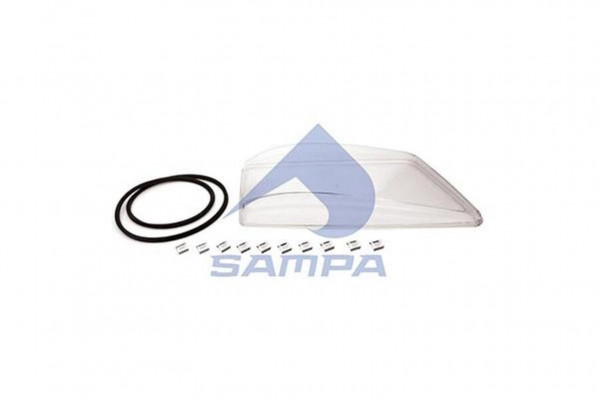 SA 022350 Стекло фары правое — 1