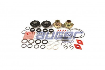 53570 р/к торм. вала. 4шар.опоры+8пыльн+2пруж+2инд.износа+шайбы,стопоры,упл,бол,гайки\SAF