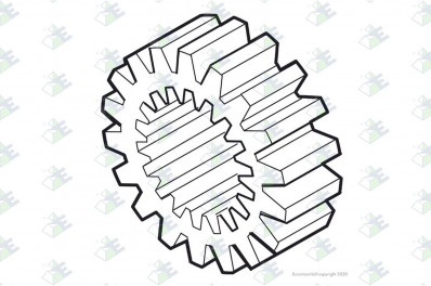 ER 88530373 Шестерня КПП