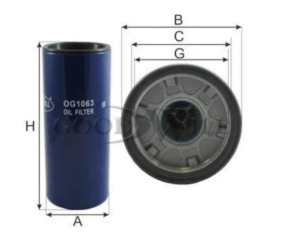 OG1063 Фильтр масляный