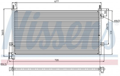94578 Радиатор кондиционера