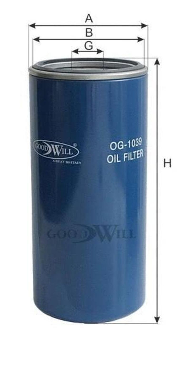 OG1039 Фильтр масляный — 1