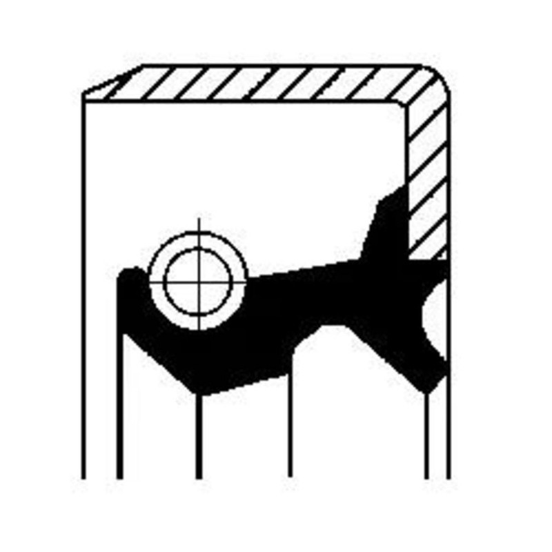 01025712B Сальник редуктора. 80*100*12 — 1