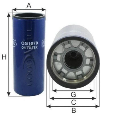 OG1070 Фильтр масляный