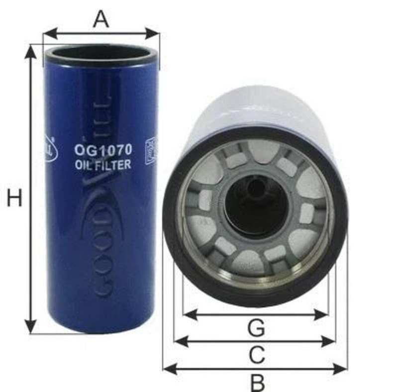 OG1070 Фильтр масляный — 1