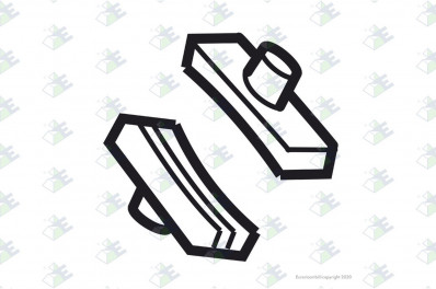 ER 74530389 Сухарь вилки переключения