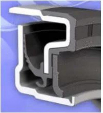 12036733B Сальник вала коленчатого задн. 130*160*14