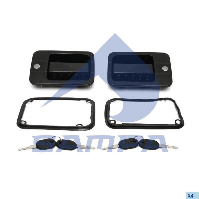 061499 Ручки дверей к-т 2шт. +ключи