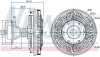 86107 Гидромуфта без крыльчатки Scania 4 серия — 4