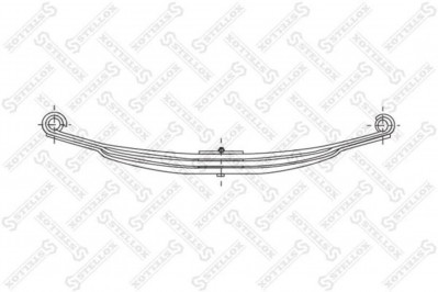 84-55694-SX Рессора 3-х листовая