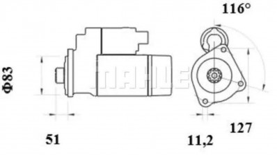 MS891 Стартер