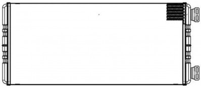 LRh1524 Радиатор отопителя
