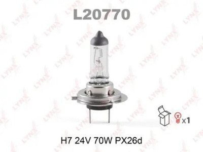 L20770 Лампа H7 24V 70W