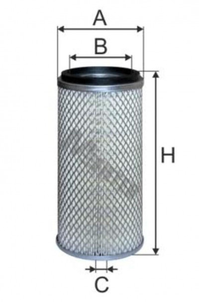 A595 Фильтр воздушный с крышкой