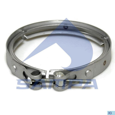 SA 040459 Хомут, Выхлопная труба