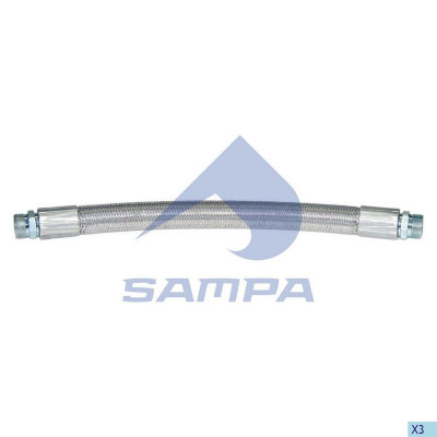 SA 021091 Шланг компрессора L=400mm