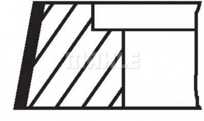 20922N0 К-т поршневых колец ДВС MAN D2066 d=120.00 STD
