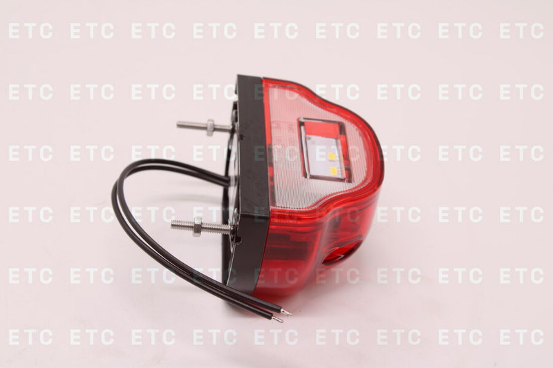 409 Фонарь освещения номерного знака W72 LED 9V-36V IP68 размеры 101*59*60мм — 4