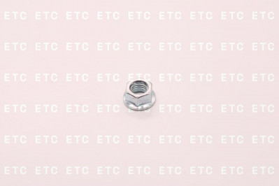 Гайка M12с фланцем, оцинкованная