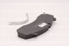 CNHTC WG9100444150 Колодка тормозная задняя 1шт, миниатюра — 2