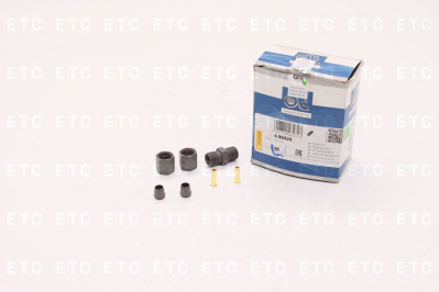 DT 490424 Фитинг резьбовой М12*1,5 прямой ПВХ 6*1